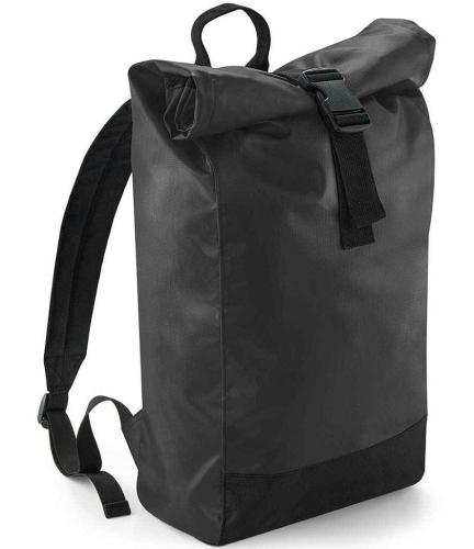 BagBase Tarp Roll-Top Backpack - BLK - ONE